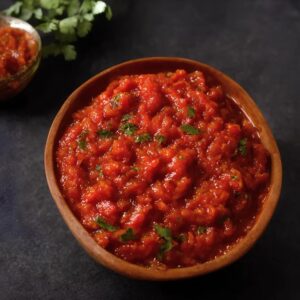 Tomato Chutney Sweet Spicy Tomato Spread Indian Tomato Chutney Jaggery Tomato Chutney Farm Fresh Chutney